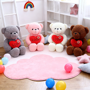 Orsacchiotto di <span class=keywords><strong>Peluche</strong></span> con <span class=keywords><strong>Cuore</strong></span> Ricamato, Giocattolo Morbido per San Valentino, Regalo in Bulk - Product Image 5