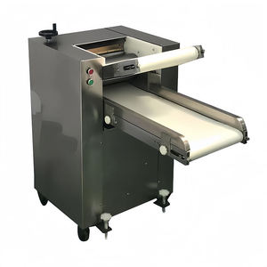 Electric Automatic Croissants Tortilla Dumpling Make Roti Table Top <strong>Dough</strong> Roll Kneader Sheeter <strong>Dough</strong> <strong>Roller</strong> <strong>Machine</strong> - Product Image 1