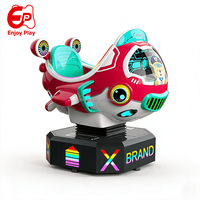 Machine de jeu d'arcade de tir sur avions pour enfants, certifiée CE, avec mode de chronométrage, pour centre commercial, attire les clients, accessoires de tir de missiles