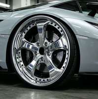 Jantes en aluminium forgé LZT-1124 VSKF 2-3 pièces 17 18 19 pouces finition chrome 5x120 compatibles BMW M3 F10 F30 350Z G35 370Z Civic Accord