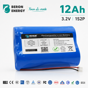 Pack de batteries LiFePO4 32700 3.2V 12Ah pour traceur GPS de bétail, bovins, moutons, OEM personnalisé - Product Image 2