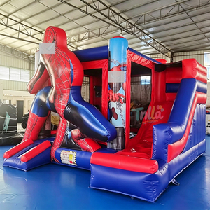 Oferta Especial: Castillo Inflable Comercial Airfunpro de Spider-Man, Ecológico, con Materiales de Tela y PVC - Product Image 1