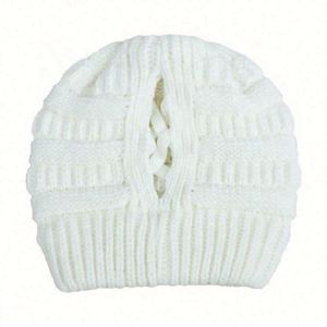 Versatile Unisex Sports Earmuffs Digital Printing Acrylic Knitting Cap <b>Back</b> Open Autumn Winter Travel Multi-color - Product Image 6