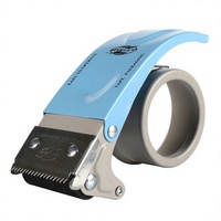 Distributeur de ruban adhésif métallique robuste de 2 pouces, coupe-ruban manuel pour carton CUTTRAZE CR580 pour emballage de 50 mm