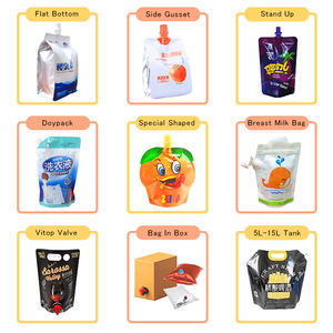 Buste con Beccuccio Personalizzate in Alluminio per Alimenti per Bambini, Confezioni Ricaricabili con Logo Personalizzato - Product Image 3