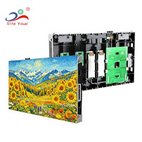 Modules d'affichage LED intérieurs à double système pour hall, salon, convention, écran publicitaire LED à performance stable