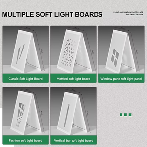 Diffuseur <span class=keywords><strong>de</strong></span> lumière pliable A3 YEAH pour photos, simule la lumière du soleil, panneau d'ombrage pour petits produits, bijoux, cosmétiques - Product Image 2