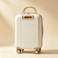 Ensemble de bagages directement de l'usine chinoise avec option de serrure TSA, poignée télescopique réglable, valise à roulettes idéale pour les vacances en famille