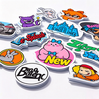 Autocollants en vinyle imperméables personnalisés Jinyu, impression de logo, étiquettes adhésives, découpe Kiss Cut et Die Cut pour la promotion de la marque