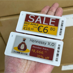 Nuevo Producto BWRY Etiquetas Electrónicas de Precio Digitales ESL con Pantalla de Tinta Electrónica de 2.9 Pulgadas, Bluetooth, Ble, NFC para Supermercados - Product Image 1