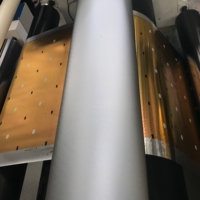 Machine à gaufrer pour emballage de chocolat papier d'aluminium gaufreur presse modèle rouleau chaud/froid