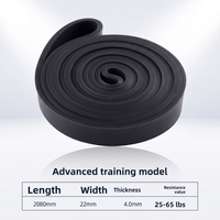 Bandas de Resistencia de Látex, Bandas Elásticas para Ejercicios de Yoga, Pilates, Gimnasio, Entrenamiento de Fuerza, Fisioterapia