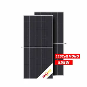 Panel solar 550 vatios mono paneles solares almacén de Europa 530W 540W 550 W panel fotovoltaico Rotterdam