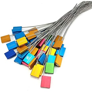 Sellos de camión contenedor de longitud ajustable Sellos de <span class=keywords><strong>cable</strong></span> de alambre de aleación de aluminio - Product Image 4