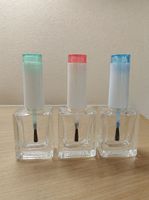 Flacons de vernis à ongles en verre spécial avec bouchon à vis, estampage à chaud, sérigraphie, 10 ml, sans huile, échantillon, couleur personnalisée, OEM, logo personnalisé