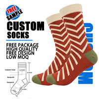 Chaussettes personnalisées de haute qualité, chaussettes pour hommes de haute qualité, chaussettes en coton fantaisie à rayures amusantes, chaussettes habillées personnalisées pour hommes