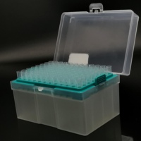 Embouts de pipette universels transparents pour laboratoire, avec filtre, 10 µl, 20 µl, 100 µl, 200 µl, 1000 µl