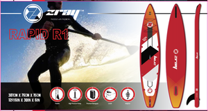 Tabla de Paddle Surf Inflable <span class=keywords><strong>Zray</strong></span> SUP con Doble Cámara <span class=keywords><strong>Zray</strong></span> 12.6'' - Product Image 2