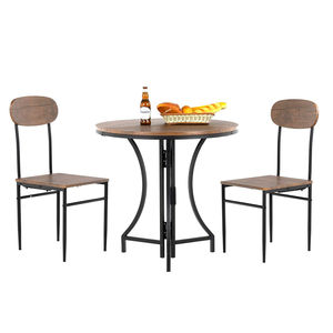 Cross-border modern minimalist round foldable <b>dining</b> <b>table</b>, suitable for home and small apartments, multifunctional simple bar - Product Image 5