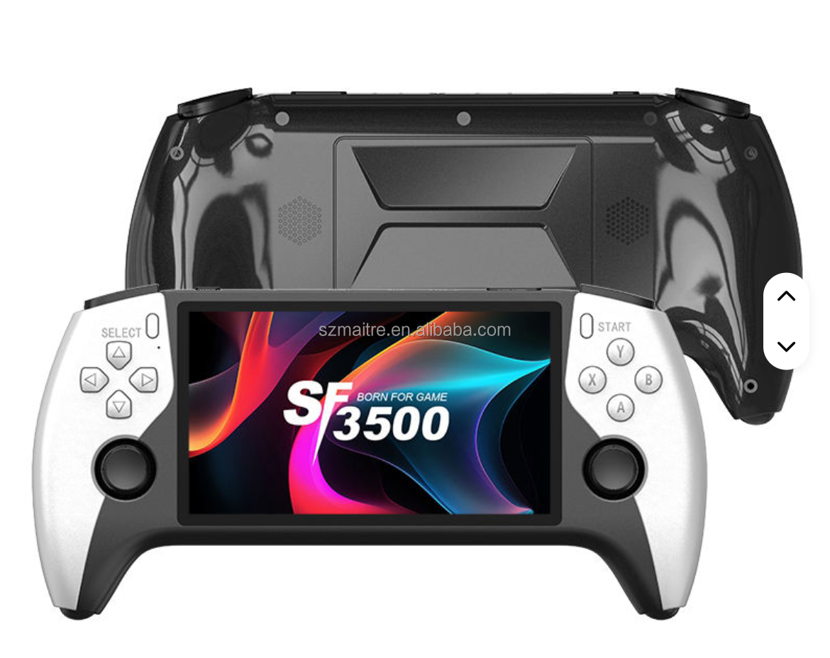 SF3500 5インチ ポータブルゲーム機 IPS液晶 外部出力 レトロ ①