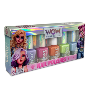 Confezione da 5 smalti WOW Generation - Tappo per smalto - PP: 10g Flacone di smalto - Vetro: 20g - Product Image 2