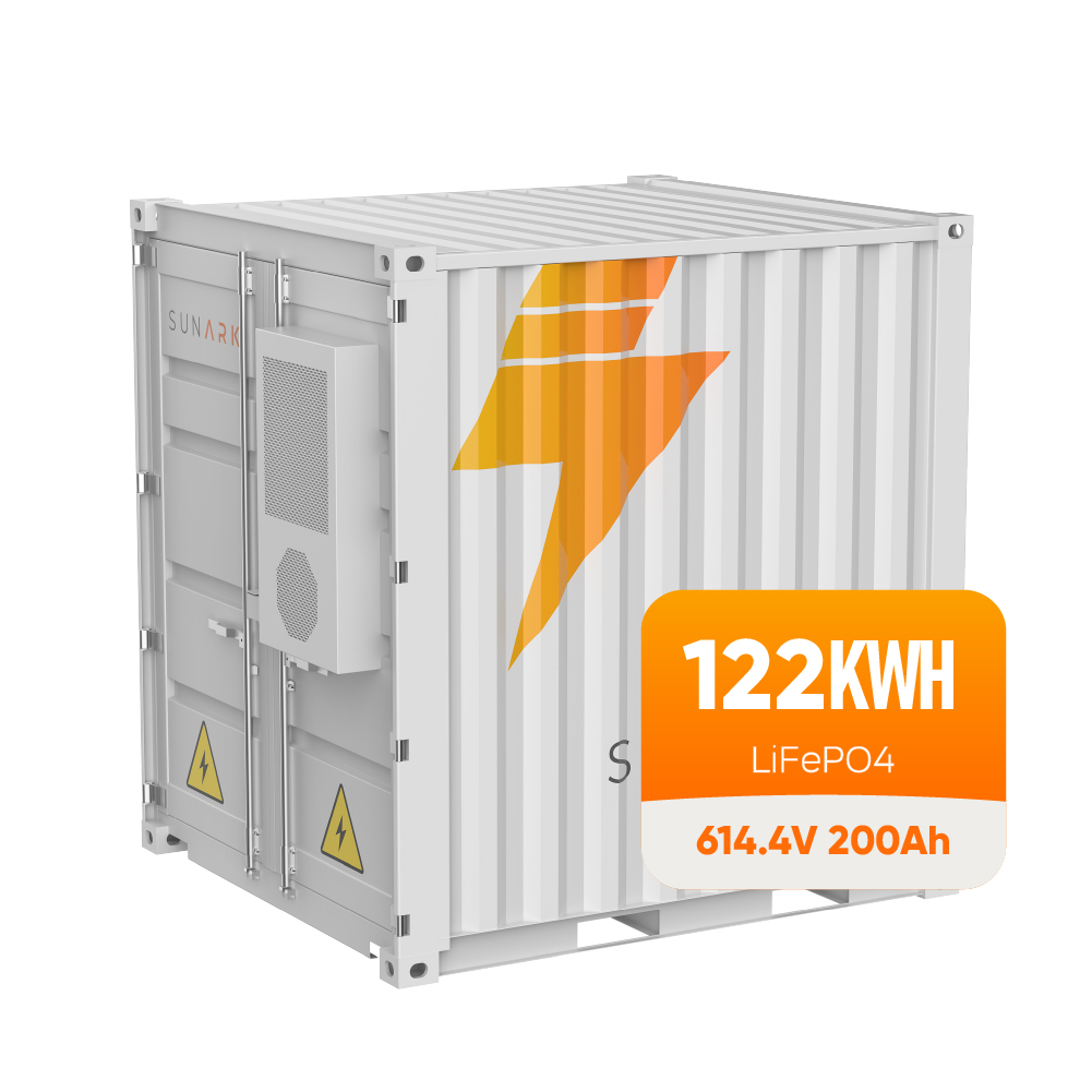 Sunark hv Высокое напряжение bms литиевая батарея 122kwh 200ah высокое качество lifepo4 контейнер батарея
