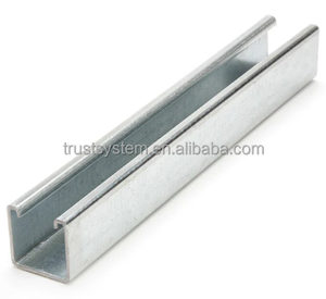 41x41mm 및 41x21mm 아연 도금 강철 스트럿 채널, CE 인증 - Product Image 6