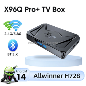 Boîtier TV Android 14 8K X96Q PRO Plus Allwinner H728 avec prise en charge BT5.0+ Lecteur multimédia Octa-Core Décodeur - Product Image 5