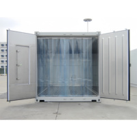 Conteneur frigorifique offshore de 20 pieds avec unités de réfrigération Thermoking Capacité de 28, 3 m3 Porte entièrement ouverte pour le transport routier