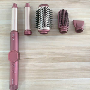 Styler capillaire professionnel 6-en-1 à flux d'air, moteur BLDC 110 000 tr/min, céramique, 1400W, séchage rapide 30M/S, pliable, auto-bouclant - Product Image 2