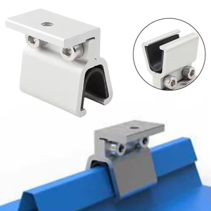Oferta Especial: Abrazadera de Montaje Solar para Techo de Lámina Metálica Kalzip, Abrazadera para Techo de Junta Vertical Solar - Product Image 1