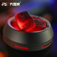 Charbon à chicha en coquille de noix de coco personnalisé OEM - Briquettes de charbon naturel de haute qualité pour chicha avec étiquette privée