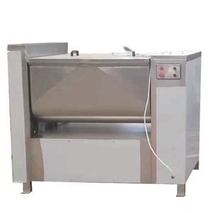 Nouvelle machine à mélanger la viande hachée et les saucisses en acier inoxydable pour usage domestique, industriel et hôtelier, avec composant moteur - Product Image 1