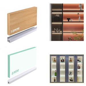 Đèn Kệ LED Đèn Kệ Thủy Tinh Tủ Rượu Vang Dạ Quang Hai Mặt Đèn Dải Cứng Gắn Tủ Quần Áo - Product Image 3