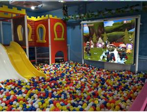 เกมติดผนังแบบอินเทอร์แอคทีฟสำหรับเด็กเล่นเกมแบบทุบกำแพงสำหรับเด็กใช้ในอาคารสนามเด็กเล่นธุรกิจปราสาทแสนซนแบบโต้ตอบ - Product Image 2