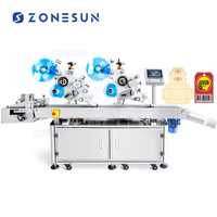 ZONESUN ZS-TB831B Haute Précision Autocollant Pet Canettes Étiqueteuse Sur Boîtes Prix Automatique Pour Plat En Plastique Bouteilles