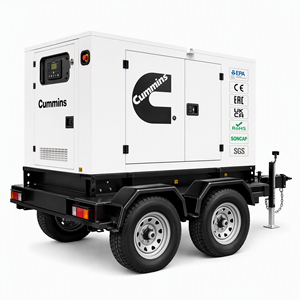 เครื่องกำเนิดไฟฟ้าดีเซลแบบเงียบพิเศษ Stamford ขนาด 20kw 20KVA 25kva 30kva 40kva 50kva สตาร์ทอัตโนมัติ 1800 รอบต่อนาที พร้อมเครื่องยนต์ Cummins Weichai Yuchai SDEC - Product Image 3