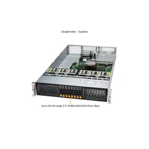Servidor Barebone Supermicro SYS-212H-TN 2U de un Solo Socket, DDR5 ECC, NVMe, Hot Swap, para Rack, Empresarial, Virtualización en la Nube, HPC - Product Image 2