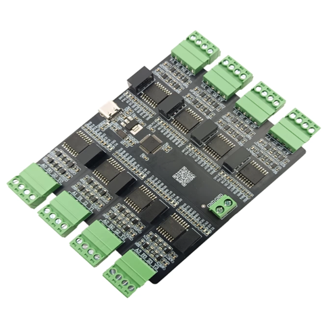 USB to RS422 Converter, 8-Channel Isolated RS422 Hub, 8-Port RS422 Adapter with Signal Isolation Protection