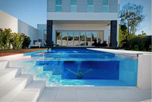 Акриловый бассейн, наружный стеклянный бассейн, акриловое стекло для плавательных бассейнов - Product Image 3