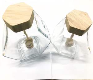 Frasco <span class=keywords><strong>de</strong></span> Vidrio Hexagonal para Miel <span class=keywords><strong>de</strong></span> 380 ml y 100 ml <span class=keywords><strong>con</strong></span> Tapón <span class=keywords><strong>de</strong></span> Madera y Sello <span class=keywords><strong>de</strong></span> <span class=keywords><strong>Corcho</strong></span> para Azúcar, Pastel, Dulces, Fideos, Alimentos Enlatados, Chicle - Product Image 3