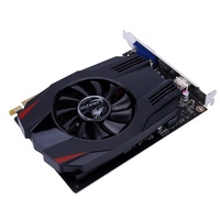 Nouvelle carte graphique indépendante pour ordinateur de bureau 7Color Rainbow GT1030 Gold Edition 4GD4 avec ventilateur de refroidissement VGA+/ Interfaces