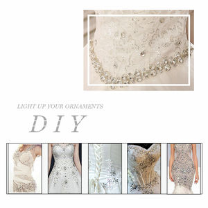 Venta al por Mayor a Bajo Precio de 14400 Piezas de Cristales de Vidrio Planos Multicolores CrystaSS3-SS20 para Decoración de Camisetas y Uñas - Product Image 6