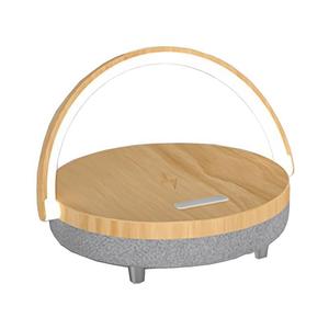 High Quality 10W/15W Fast <strong>Wireless</strong> Charging Station Multifunction Bluetooth Speaker <strong>Bedside</strong> <strong>Lamp</strong> White Noise All-in-one <strong>Charger</strong> - Product Image 2