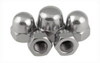 Support de stock OEM d'écrou borgne bombé à capuchon hexagonal en acier inoxydable SS304 SS316