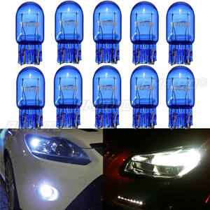 1/2/4 ampoules T20 580 7443 W21/5W 12V W3x16q en verre bleu naturel pour feux stop, feux arrière, clignotants et feux latéraux de voiture, blanc - Product Image 4