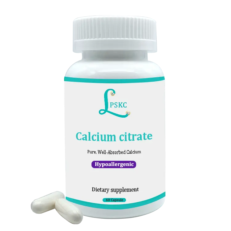 Bestseller Hochwertige Magnesium-Zink-Vitamine D3 Calciumcitrat-Kapsel-Knochen ergänzung