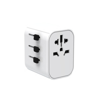 Nouvelle arrivée broche mise à la terre chargeur rapide terre mise à la terre adaptateur de voyage adaptateur UKCA prise de courant électrique