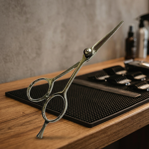 Ciseaux de coiffure professionnels ASAP de 6 pouces pour droitiers, en acier inoxydable japonais J2, à long manche, avec vis réglable - Product Image 6