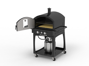 فرن بيتزا احترافي 16 بوصة يعمل بالغاز فرن بيتزا خارجي كهربائي فرن خبز كيك - Product Image 4